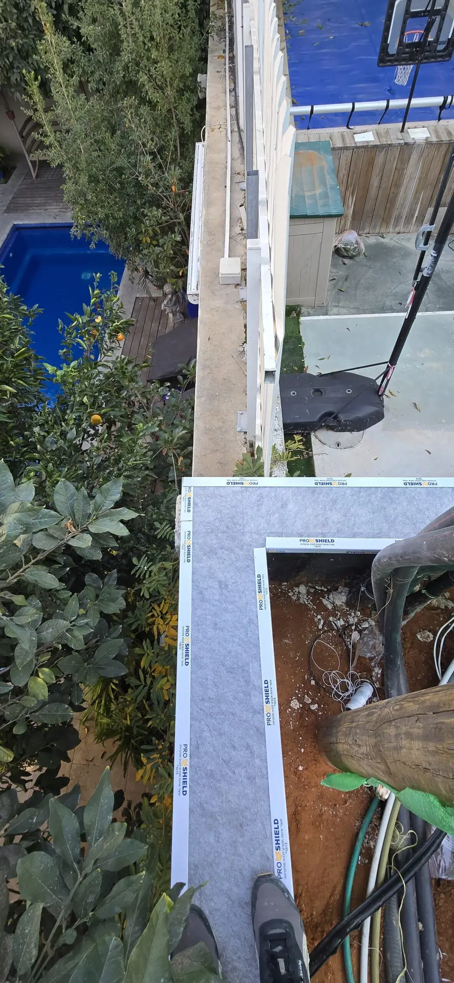 הגנת קופינג ובריכות — תמונה 3 מתוך 5 מעמוד פתרונות ההגנה